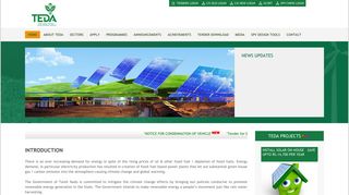 
                            7. TEDA | Tamilnadu Energy Development Agency