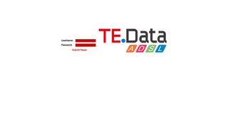 
                            6. :: TE.DATA System :: Customer Login - tedotdata.com :: Login