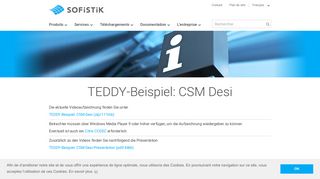 
                            9. TEDDY-Beispiel: CSM Desi - SOFiSTiK AG