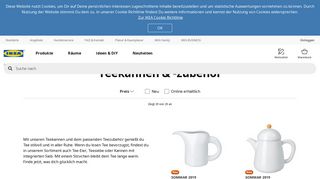 
                            5. Teekannen & Teezubehör günstig online kaufen - IKEA