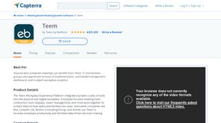 
                            6. Teem Reviews and Pricing - 2019 - Capterra