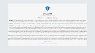 
                            9. TeenShield | Login Panel