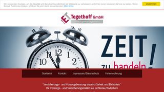 
                            9. Tegethoff GmbH Vorsorgemanagement