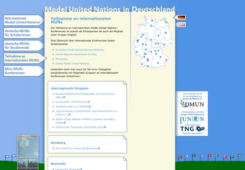 
                            3. Teilnahme an internationalen Model-United-Nations-Konferenzen ...