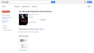 
                            9. Tek. Menangkal Kejahatan Internet Pemula