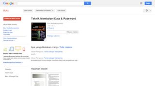 
                            4. Teknik Membobol Data & Password