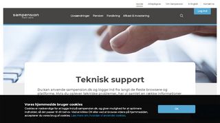 
                            4. Teknisk support - Sampension