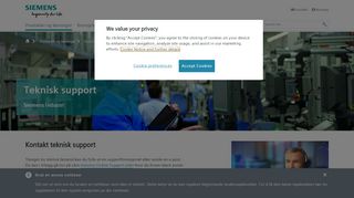 
                            8. Teknisk support - Siemens Norge - Siemens