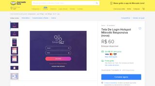 
                            4. Tela De Login Hotspot Mikrotik Responsiva (nova) - R$ 70,00 em ...