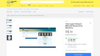 
                            6. Tela Login Hotspot Mikrotik Responsiva - Moderna - R$ 65,00 em ...