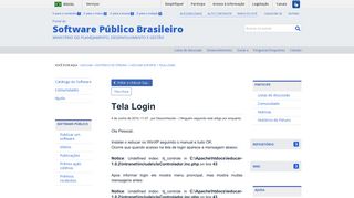 
                            2. Tela Login - i-Educar - Software Público Brasileiro