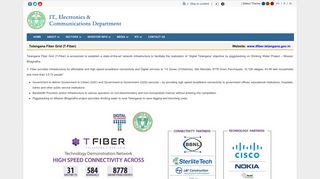 
                            4. Telangana Fiber Grid (T-Fiber) | Information Technology, Electronics ...
