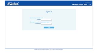 
                            13. Telcel | Recarga Amigo WEB