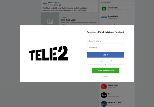 
                            10. Tele2 Latvia - Visērtākais veids, kā sekot līdzi rēķiniem... | Facebook