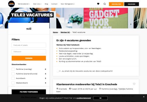 
                            10. Tele2 Vacatures - Werken bij Tele2 | YoungCapital