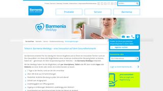 
                            12. Telearzt: Barmenia MediApp – eine Innovation auf dem ...