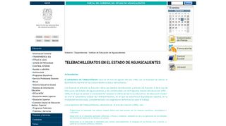 
                            4. telebachilleratos en el estado de aguascalientes - Gobierno del ...