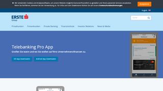 
                            5. Telebanking Pro App - Erste Group