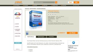 
                            4. Telecash Payment - kostenlose OXID Module finden - Backend D3 ...