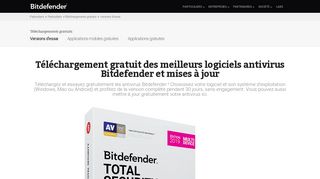 
                            6. Téléchargement gratuit meilleurs logiciels antivirus Bitdefender