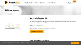 
                            3. Téléchargement - SecureSafe