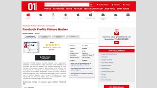 
                            2. Télécharger Facebook Profile Picture Hacker - 01net.com ...