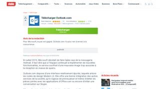 
                            13. Télécharger Outlook.com : gratuit - Clubic