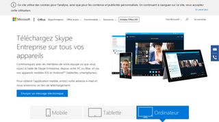 
                            3. Télécharger Skype Entreprise pour PC, Mac, smartphone…
