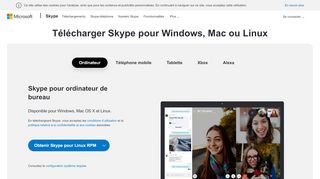 
                            2. Télécharger Skype pour bureau | Disponible pour Windows, Mac et ...