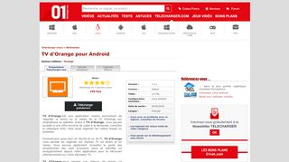 
                            13. Télécharger TV d'Orange pour Android - 01net.com - Telecharger.com