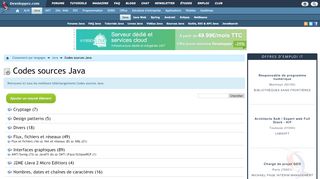 
                            10. Téléchargez : Codes sources Java - Developpez.com