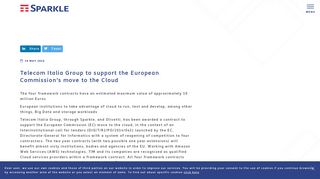 
                            13. Telecom Italia Group to support the European Commission's move ...