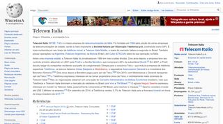 
                            5. Telecom Italia – Wikipédia, a enciclopédia livre