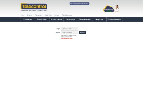 
                            2. Telecontrol - Acesso