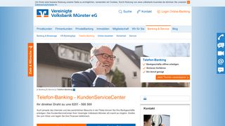 
                            9. Telefon-Banking - Vereinigte Volksbank Münster eG