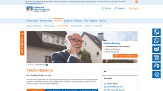 
                            3. Telefon-Banking - Volksbank Main-Tauber eG