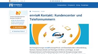 
                            10. Telefon und Kontakt von enviaM - Energiemarie