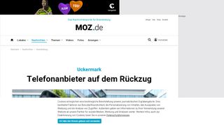 
                            6. Telefonanbieter auf dem Rückzug - MOZ.de