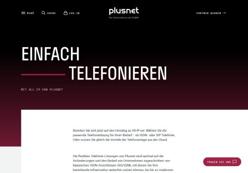 
                            5. Telefonie ‒ Plusnet GmbH