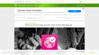 
                            7. Telekom Connect App löst den alten Online-Manager ab › iphone ...