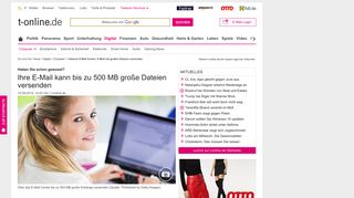 
                            11. Telekom E-Mail Center: E-Mail mit großen Dateien versenden - T-Online