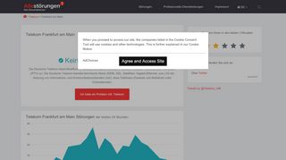
                            8. Telekom Frankfurt Am Main Störungen | Allestörungen