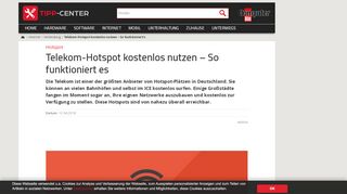 
                            12. Telekom-Hotspot kostenlos nutzen – So funktioniert's | TippCenter