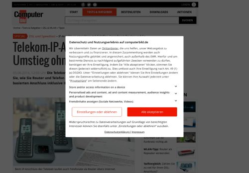 
                            11. Telekom-IP-Anschluss: So gelingt der Umstieg ohne ... - Computer Bild