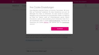 
                            10. Telekom Login Erklärung | Telekom Hilfe