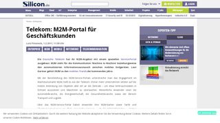 
                            8. Telekom: M2M-Portal für Geschäftskunden - Silicon.de