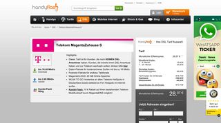 
                            11. Telekom MagentaZuhause S jetzt günstig bestellen | handyflash