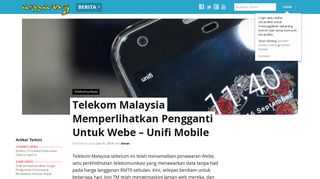 
                            9. Telekom Malaysia Memperlihatkan Pengganti Untuk Webe ...