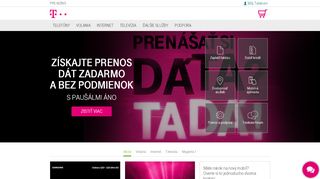 
                            5. Telekom: Mobilné telefóny, Paušály, Magio Internet a Televízia