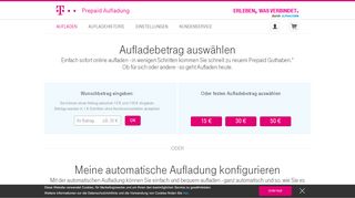 
                            5. Telekom Prepaid Aufladung